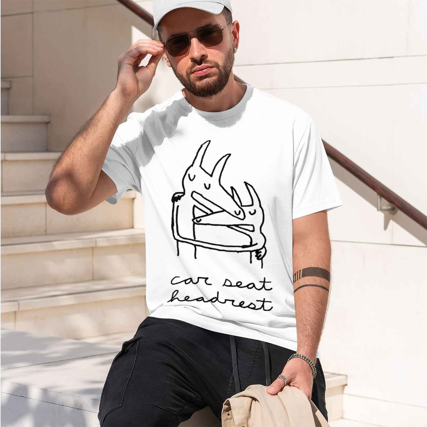 라디오헤드 티셔츠 남성용 빈티지 티셔츠 라운드 칼라 티 - Streetwear Brand Model 리뷰 및 가격