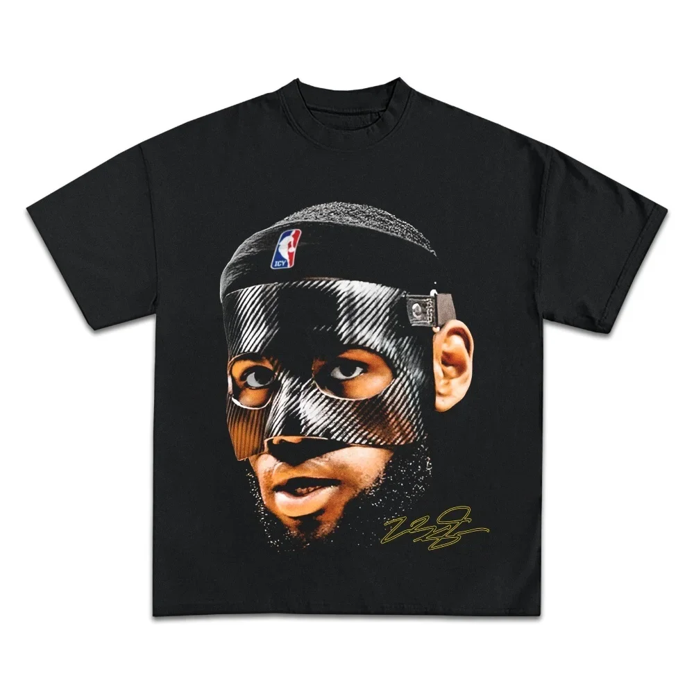 레브론 제임스 농구 스타 T 셔츠 남성 여성 반팔 티셔 - Streetwear Brand Shirts 리뷰 및 가격