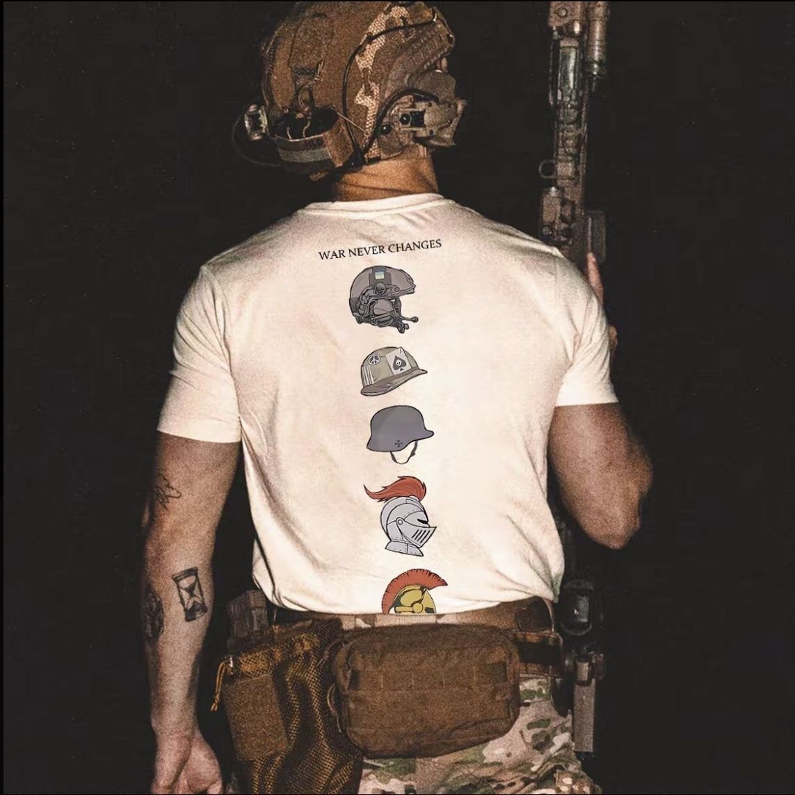 헬멧 진화 역사 미국 트렌드 브랜드 반팔 티셔츠 여름  - Streetwear Brand Shirts 리뷰 및 가격