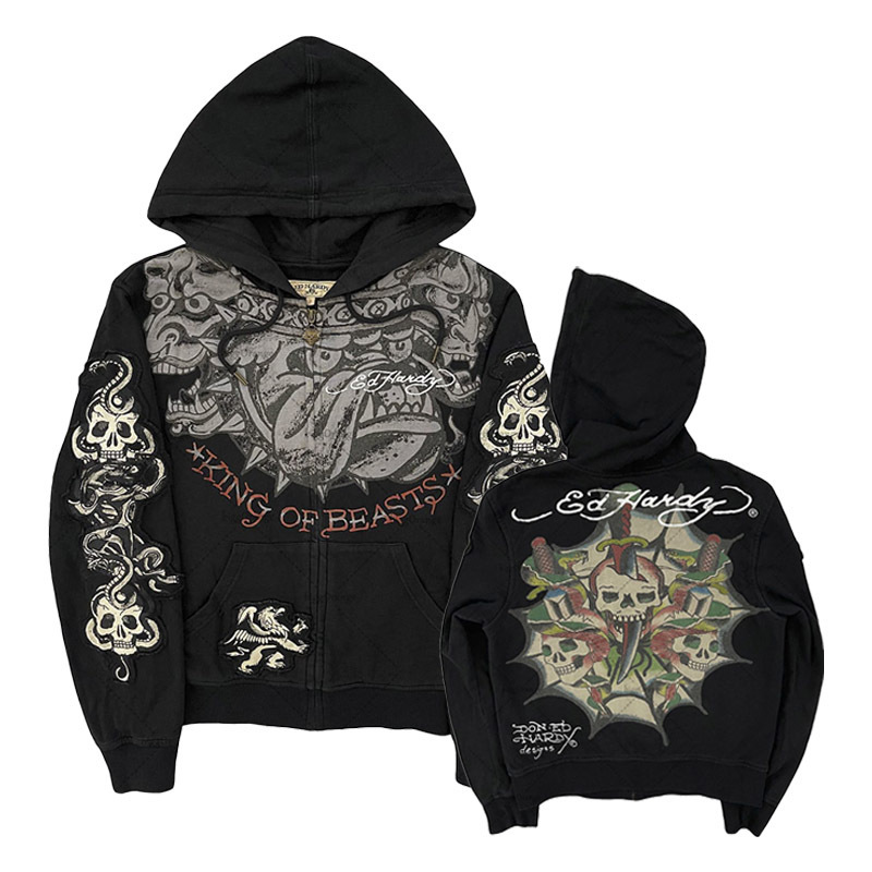 아메리칸 고딕 록 스컬 본스 오버사이즈 후디 Y2K 힙 - Streetwear Brand Hoodie 리뷰 및 가격