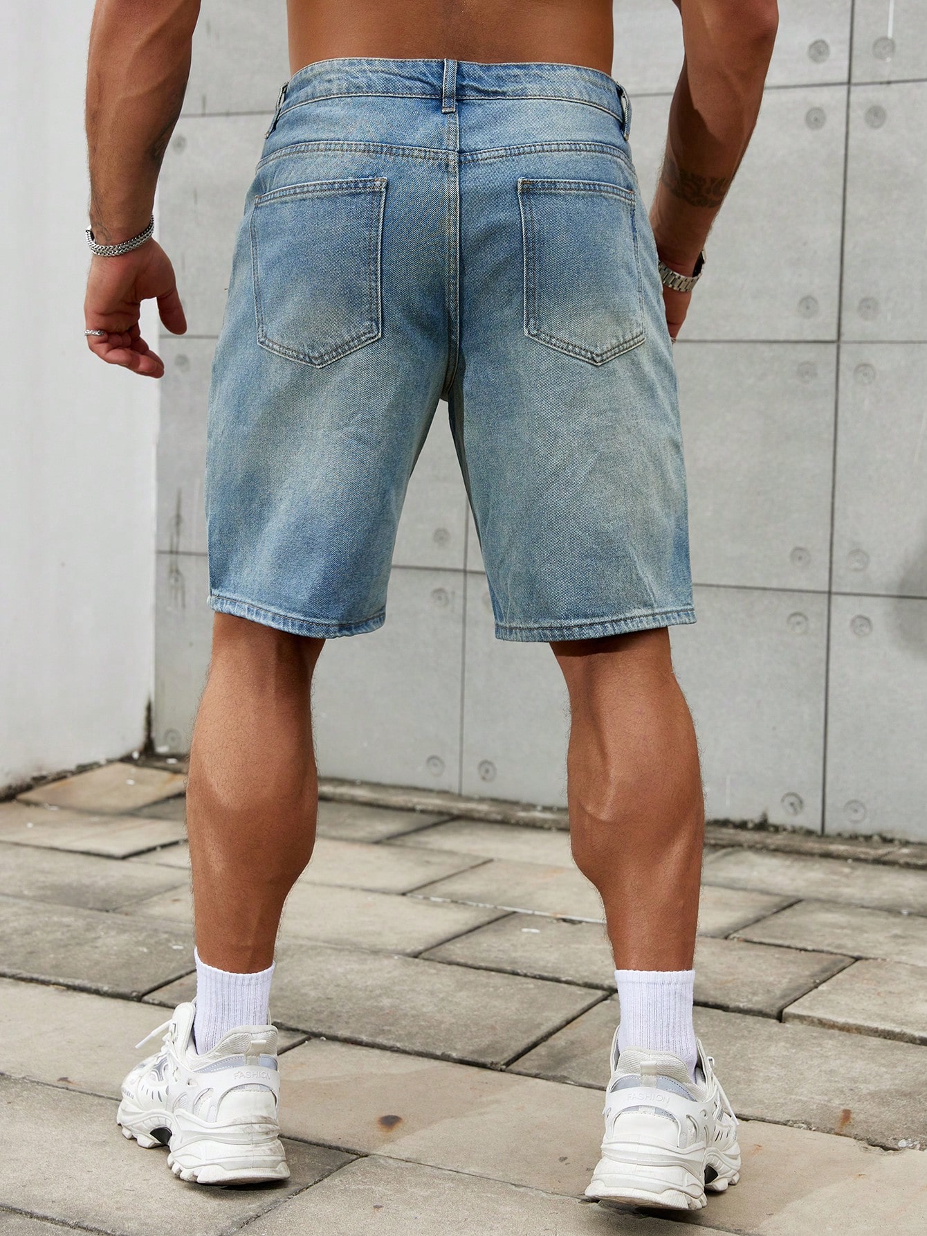남성용 찢어진 짧은 청바지 브랜드 의류, 버뮤다 여름  - Brand Of Streetwear 리뷰 및 가격
