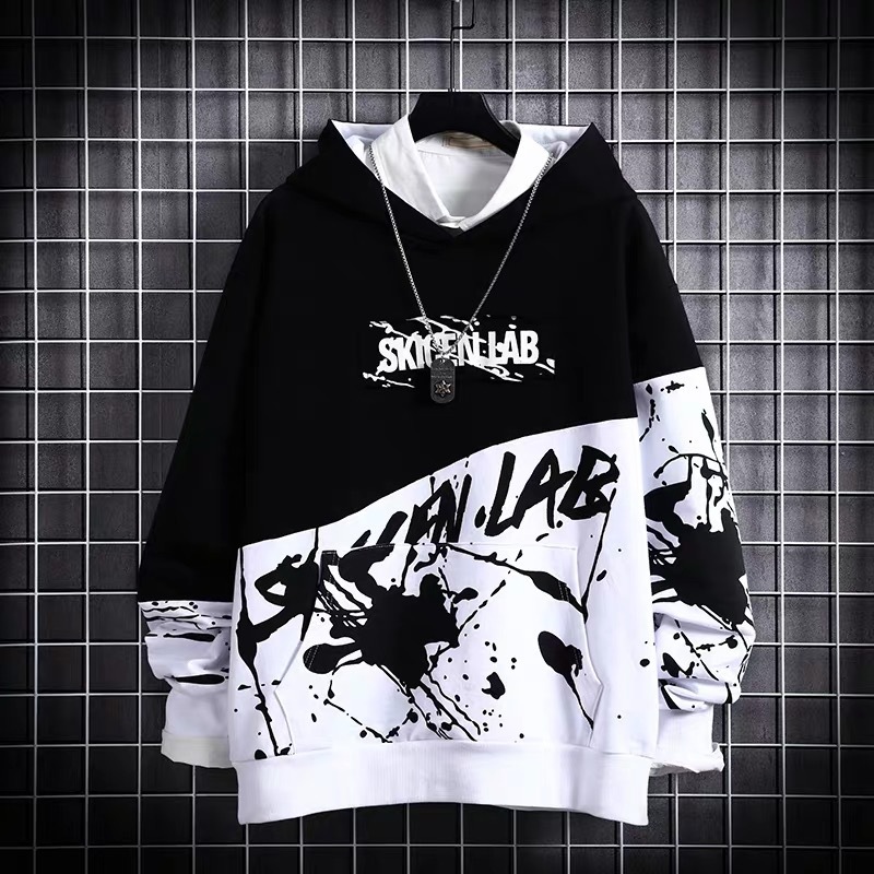 남성용 일본 힙합 후디, 긴팔 상의, 루즈 코트, 트렌 - Streetwear Brand Hoodie 리뷰 및 가격