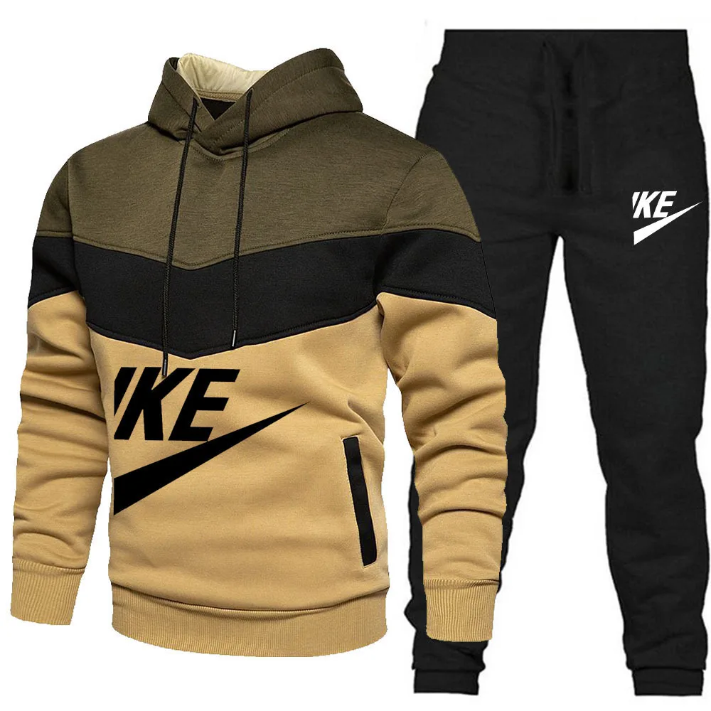 2025 신상 가을 겨울 남성 세트 지퍼 후드티+바지  - Streetwear Brand Hoodie 리뷰 및 가격