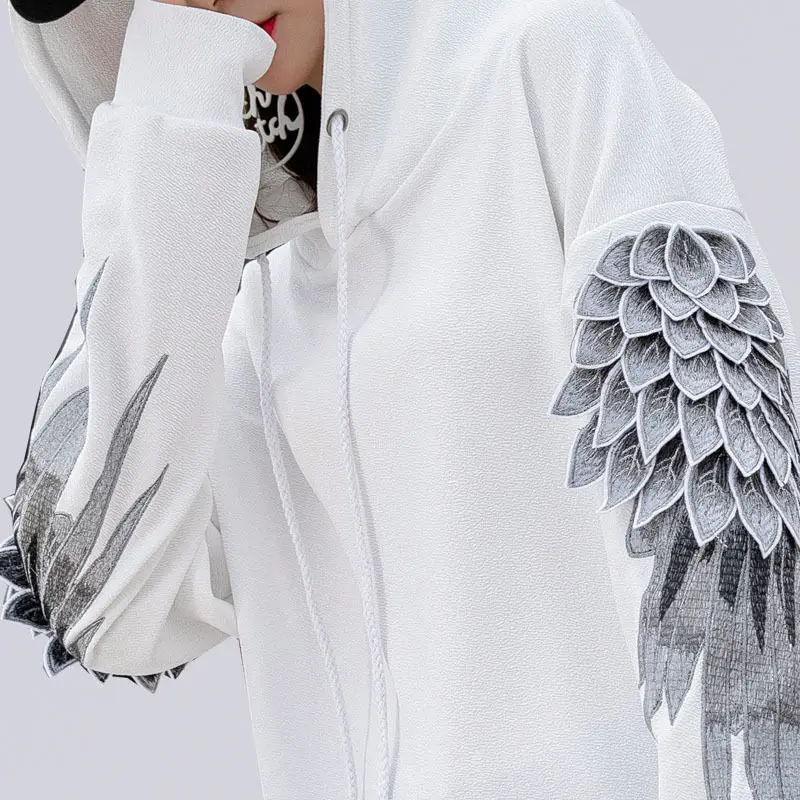 남성용 운동복 후드 수 놓은 남성 의류 힙합 후드 흰색 - Streetwear Brand Hoodie 리뷰 및 가격
