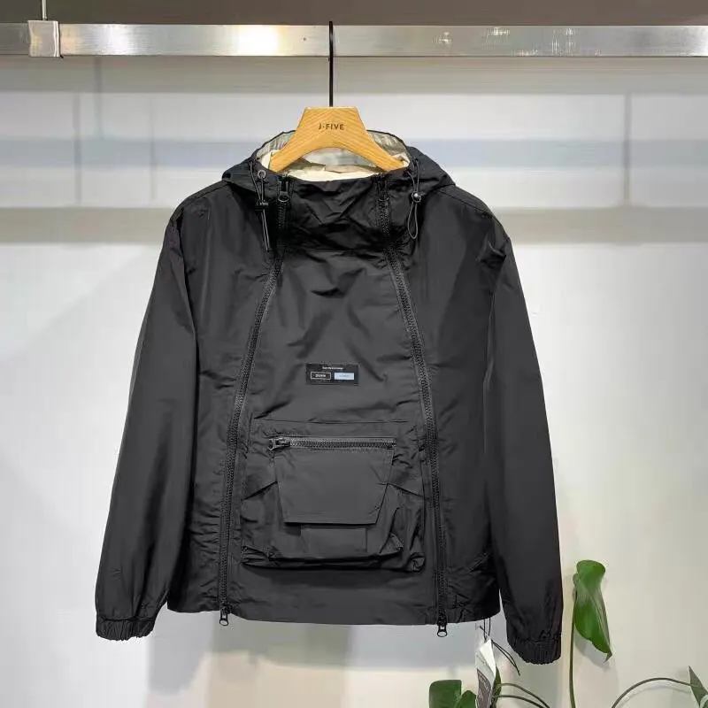 아메리칸 빈티지 지퍼 후드티 스웨트셔츠 포켓 긴 소매  - Streetwear Brand Hoodie 리뷰 및 가격